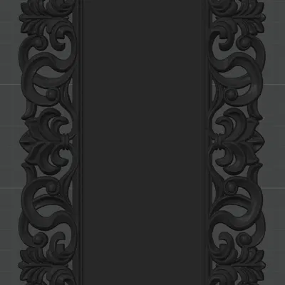 Khung baroque chữ nhật dài