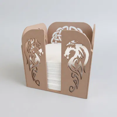 Kệ Giữ Khăn Ăn Nút Thắt Celtic (Celtic Knot Napkin Holder)