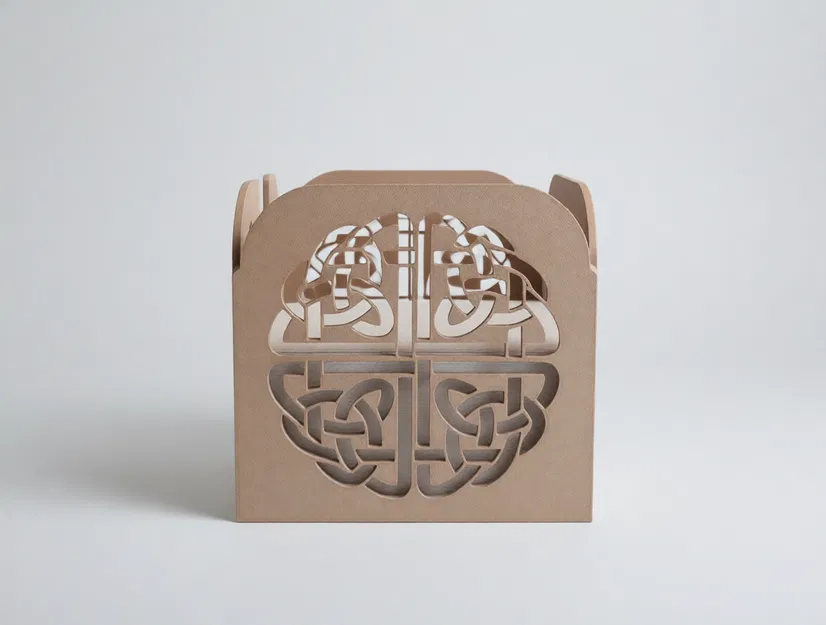 Kệ Giữ Khăn Ăn Nút Thắt Celtic (Celtic Knot Napkin Holder) - Image 2