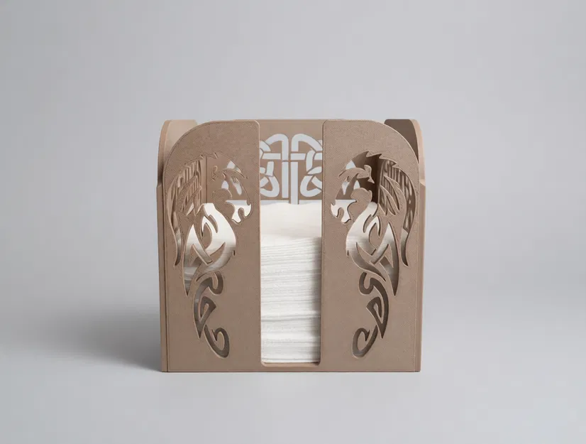 Kệ Giữ Khăn Ăn Nút Thắt Celtic (Celtic Knot Napkin Holder) - Image 3