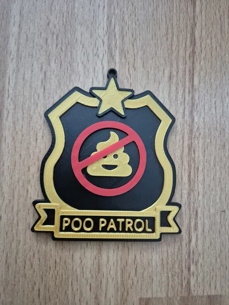 Huy Hiệu Poo Patrol - Image 1