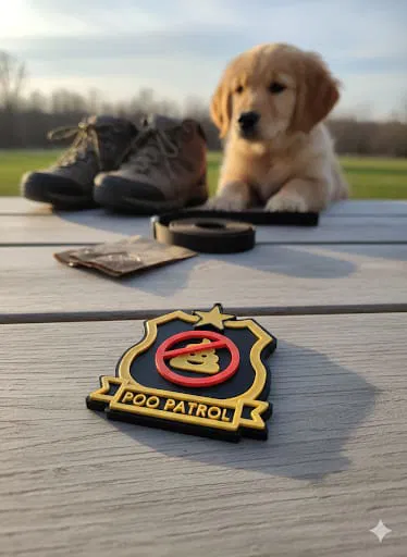 Huy Hiệu Poo Patrol - Image 3