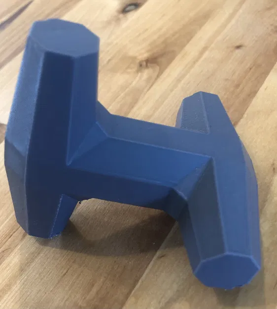 Dolos (OpenSCAD) - Khối bê tông tiêu tán sóng - Image 3