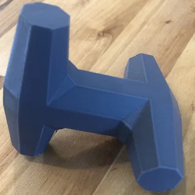 Dolos (OpenSCAD) - Khối bê tông tiêu tán sóng