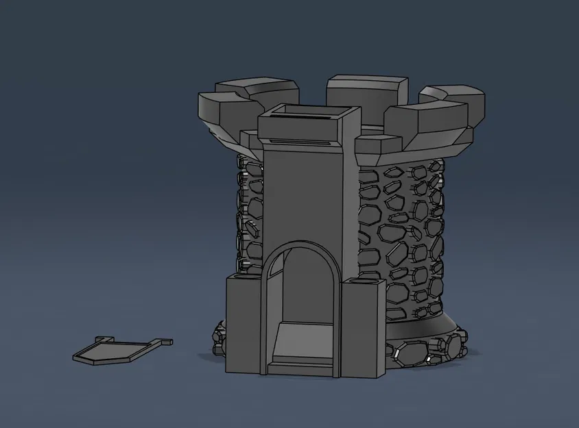 Giá Đỡ Tabletop Phong Cách Trung Cổ (Medieval Tabletop Holder) - Image 3