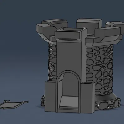 Giá Đỡ Tabletop Phong Cách Trung Cổ (Medieval Tabletop Holder)