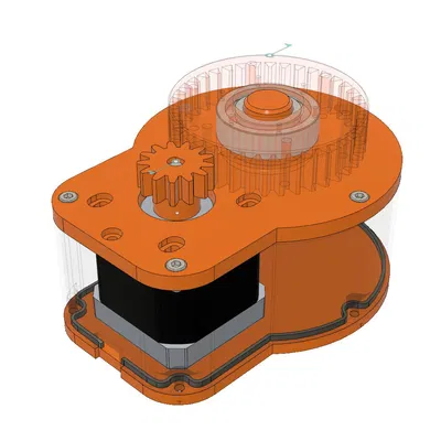 Bàn xoay dùng NEMA 17 (Rotating Table with NEMA 17)