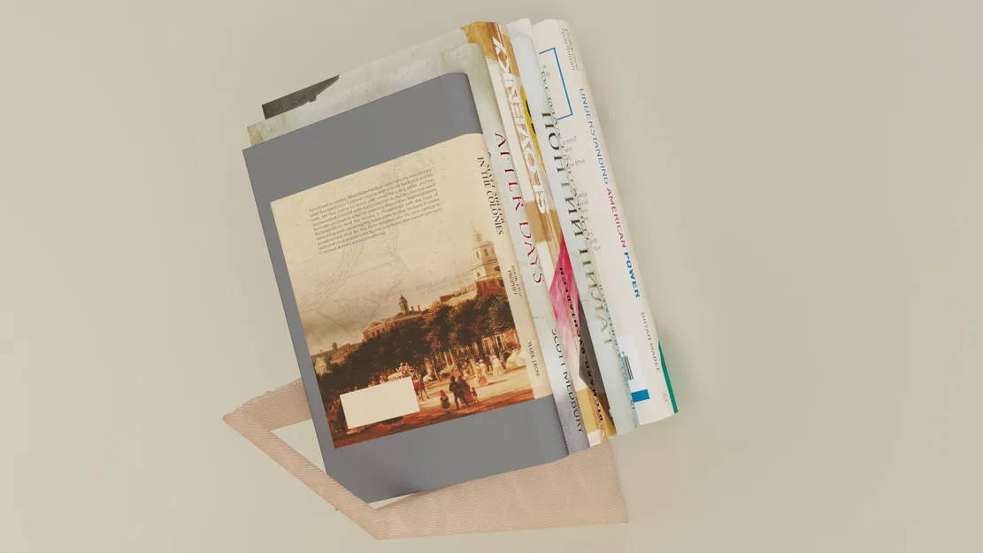 Kệ sách treo tường “lơ lửng” (Floating/Levitating) – Không cần Supports - Image 1