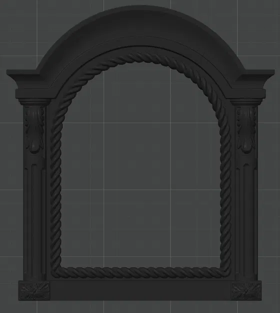 Khung Vòm Cổ Điển (Classical Arch Frame) - Image 1