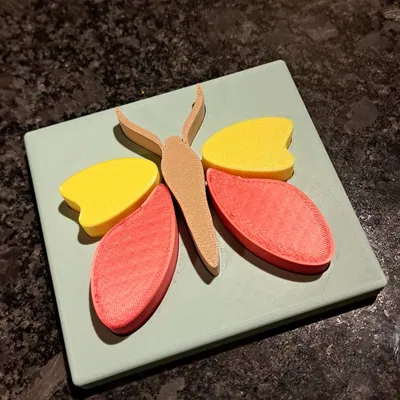 Trò chơi xếp hình Con bướm (Butterfly puzzle game)