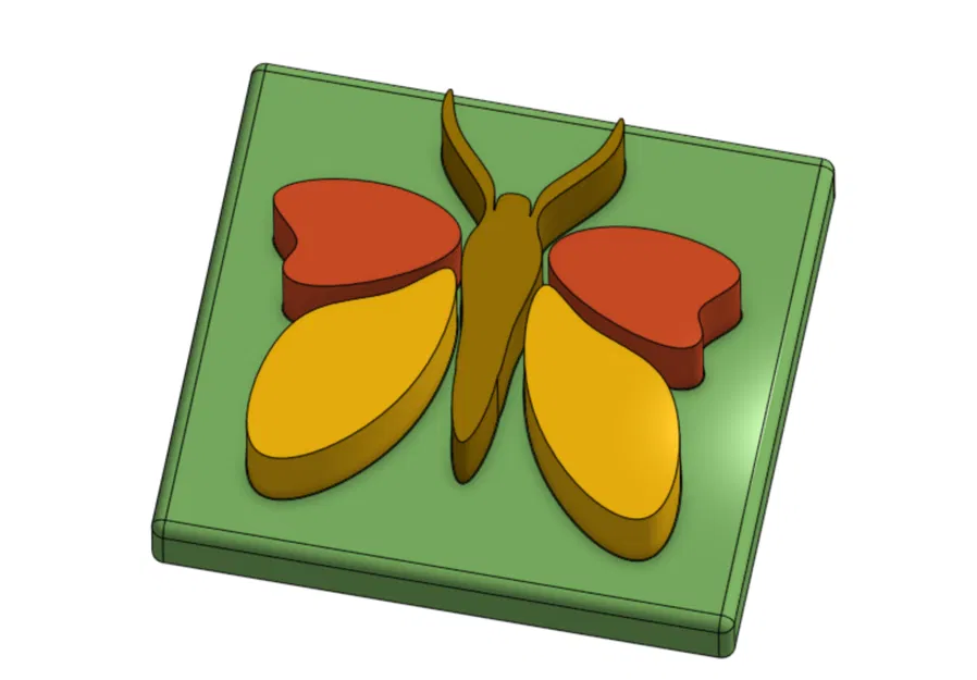 Trò chơi xếp hình Con bướm (Butterfly puzzle game) - Image 2
