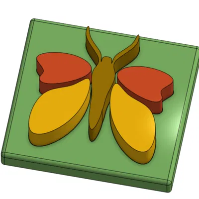 Trò chơi xếp hình Con bướm (Butterfly puzzle game)