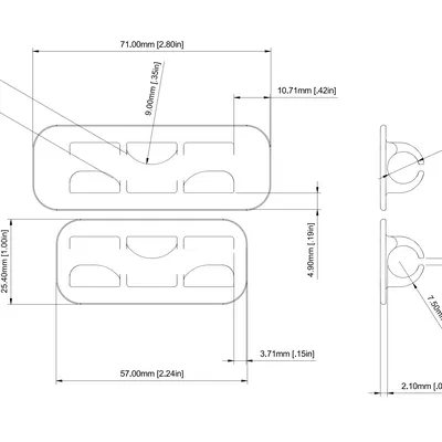 Thẻ nhãn dây cáp (2 tùy chọn)