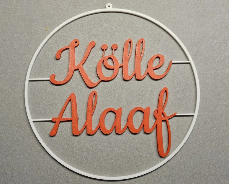 Kölle Alaaf & Kölner Dom – Ornament treo cửa sổ, decor Karneval - Image 1