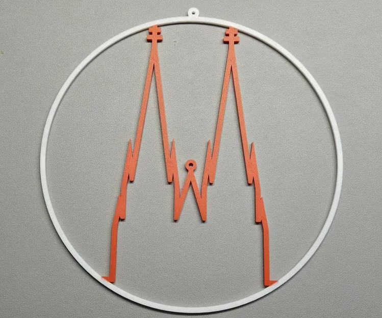 Kölle Alaaf & Kölner Dom – Ornament treo cửa sổ, decor Karneval - Image 2