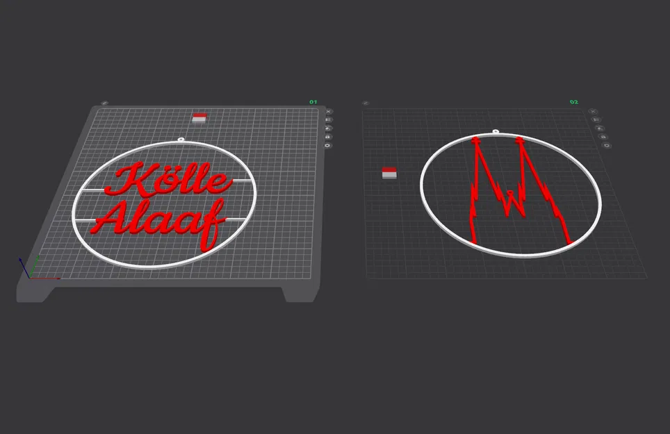 Kölle Alaaf & Kölner Dom – Ornament treo cửa sổ, decor Karneval - Image 3