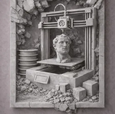 3d Printer 3d Picture – Hình ảnh 3D