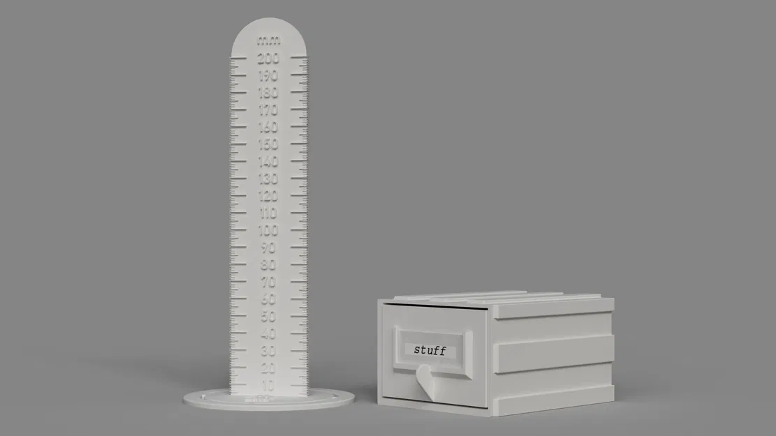 Ngăn kéo Modular xếp chồng phong cách công nghiệp – In không cần support - Image 3