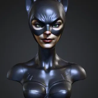 Tượng Bán Thân Catwoman (Catwoman Bust)