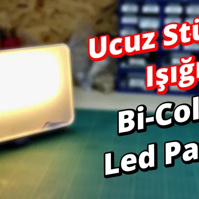 Đèn Video Bi-Color (Bi-Color Video Işığı/Bi-Color Video Light)