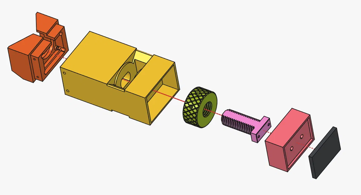 Gá treo ổ cắm điện dưới bàn không cần khoan (No-Drill Desk Power Strip Mount) - Image 4
