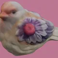 Bird With Flower Wing Thing 3D Scan – Bản scan 3D - Thumbnail 1