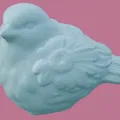 Bird With Flower Wing Thing 3D Scan – Bản scan 3D - Thumbnail 2