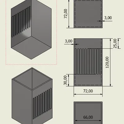 Chậu hoa nhỏ trong giá đựng chai (Bloempotjes in flessendrager)