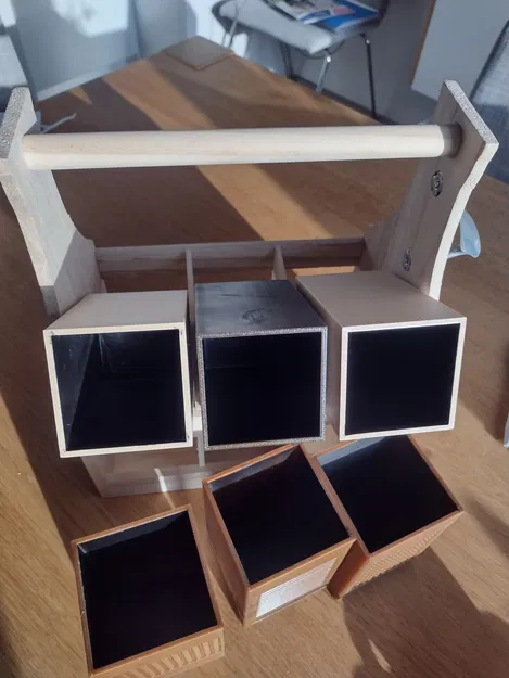 Chậu hoa nhỏ trong giá đựng chai (Bloempotjes in flessendrager) - Image 7