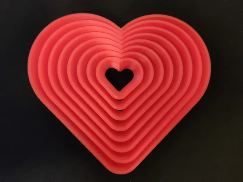 Valentine’s Inside Out Heart Fidget – Trái tim fidget lộn mặt - Image 1