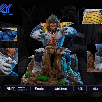 Son Goku vs Vegeta Ozaru - Dragon Ball