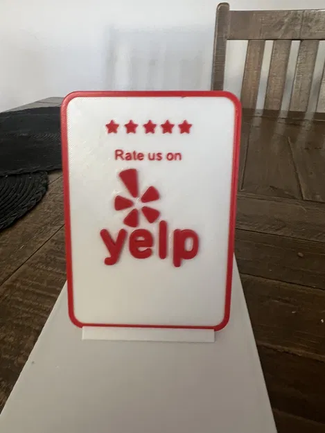 Khung & chân đế để bàn cho NFC Tag/Venmo, Paypal, Instagram, TikTok, Yelp, Google - Image 1