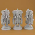 Bộ Cờ Vua Organic STL – Thiết Kế Nghệ Thuật In 3D - Thumbnail 9