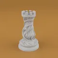Bộ Cờ Vua Organic STL – Thiết Kế Nghệ Thuật In 3D - Thumbnail 11