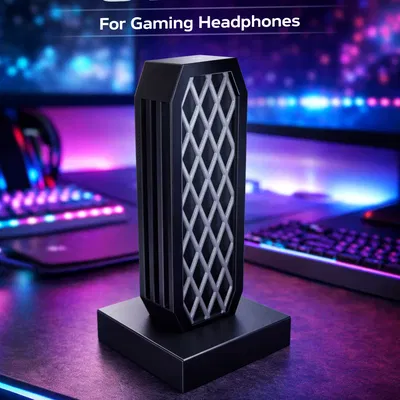 Giá Treo Tai Nghe Họa Tiết Lục Giác (Hex Pattern Headphone Stand)