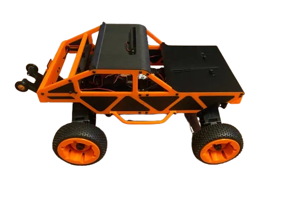 V5 JLB X HSP TRUGGY 1:8 4WS 4WD (Lái 4 bánh x Central Diff) Demo Free - Image 2