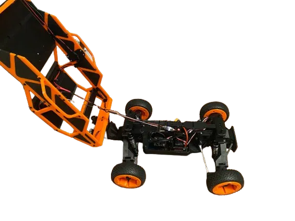 V5 JLB X HSP TRUGGY 1:8 4WS 4WD (Lái 4 bánh x Central Diff) Demo Free - Image 3