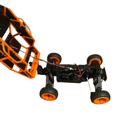 V5 JLB X HSP TRUGGY 1:8 4WS 4WD (Lái 4 bánh x Central Diff) Demo Free