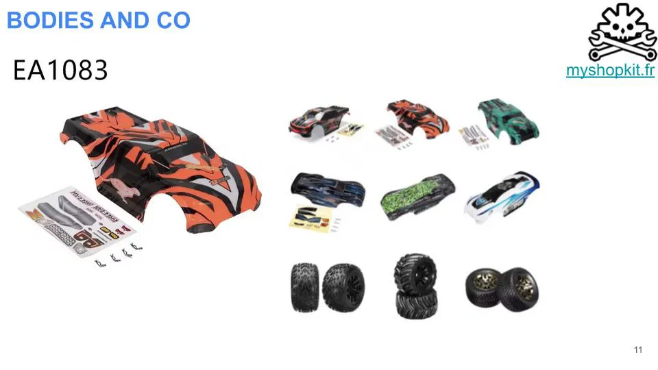 V5 JLB X HSP TRUGGY 1:8 4WS 4WD (Lái 4 bánh x Central Diff) Demo Free - Image 20