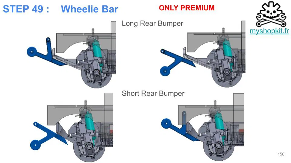 V5 JLB X HSP TRUGGY 1:8 4WS 4WD (Lái 4 bánh x Central Diff) Demo Free - Image 24
