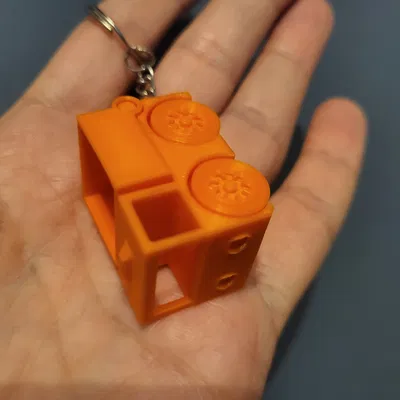 Mini Truck in 3D – Đồ chơi 35mm & Móc khóa