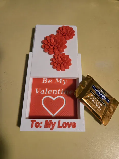 Hộp Gift Card – phiên bản thiệp Valentine (Gift Card Box Valentines Day Card edition) - Image 1