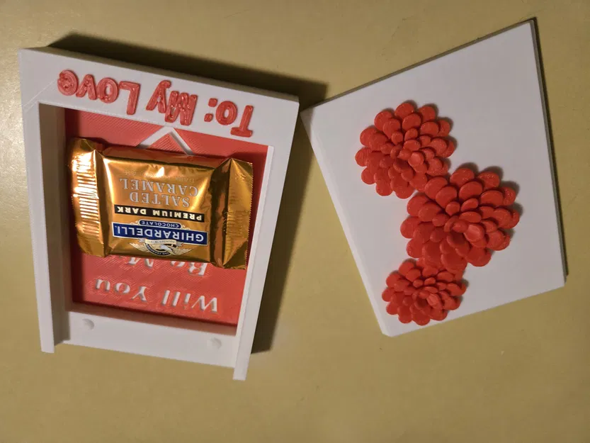 Hộp Gift Card – phiên bản thiệp Valentine (Gift Card Box Valentines Day Card edition) - Image 2