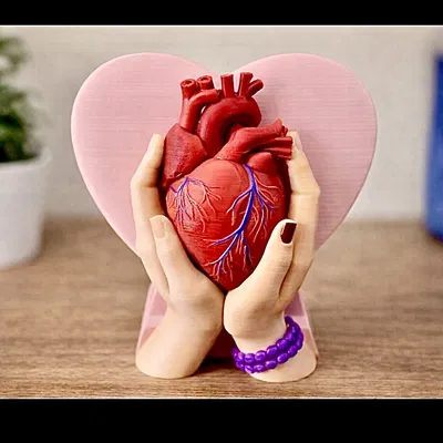 My Heart Is Yours, Hold My Heart – Tượng điêu khắc biểu tượng 3D in được STL