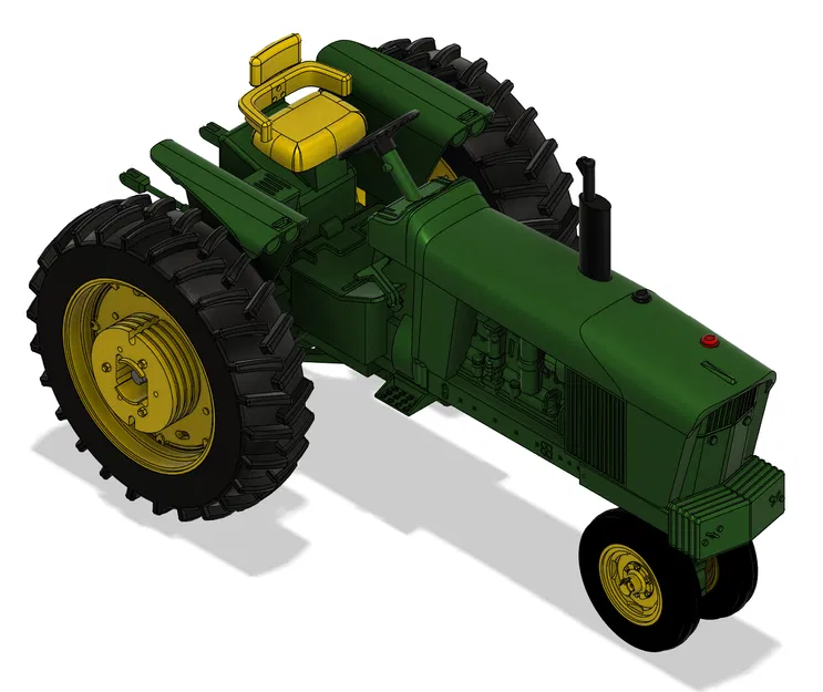 John Deere 4020 NFE (Narrow Front End) - Tỷ lệ 1:8 - Image 2