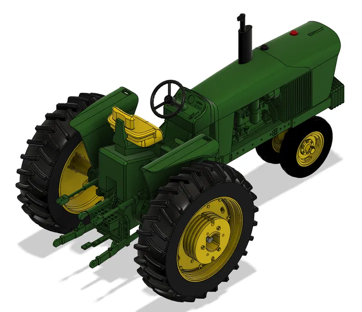 John Deere 4020 NFE (Narrow Front End) - Tỷ lệ 1:8 - Image 3