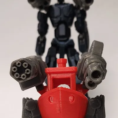 Dummy 13/ATAB - Tay Súng Blaster Gắn Vai