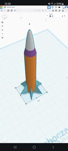 Mô hình Tên Lửa (Rocket model) - Image 1
