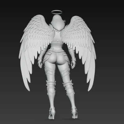 Thiên thần nữ trong bộ giáp 4