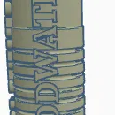 Chai nước “da group of dudes”